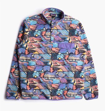 Кофта мужская Patagonia Lightweight Synchilla Snap-T Fleece Pullover Multi (25551), M, WHS, 10% - 20%, 1-2 дня