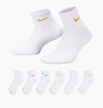 Носки Nike Everyday Plus White (SX6899-941), 34-38, WHS, 10% - 20%, 1-2 дня