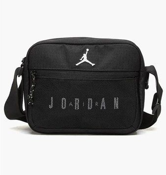 Сумка через плечо Jordan Jam Blacktop Messenger (MA9191-023), One Size, OFC, 1-2 дня