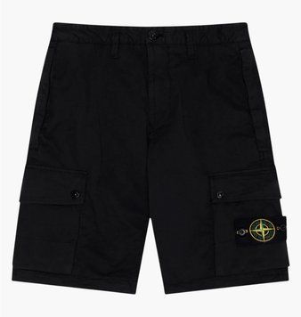 Шорты мужские Stone Island Black (L1S15L100019S0A10-V0029), L, WHS, 1-2 дня