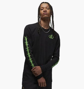 Кофта чоловіча Jordan Mvp Long Sleeve T-Shirt (DV1480-010), M, WHS, < 10%, 1-2 дні