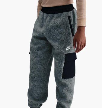 Брюки детские Nike Sportswear Club Fleece Cargo Grey (HV0386-084), L, WHS, < 10%, 1-2 дня