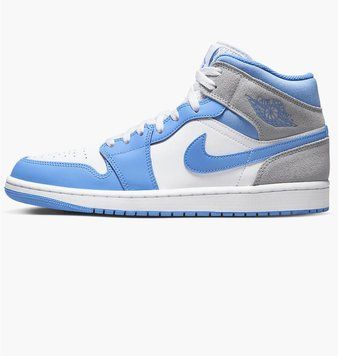 Кроссовки мужские Jordan Air Jordan 1 Mid (DX9276-100), 42, WHS, 20% - 30%, 1-2 дня