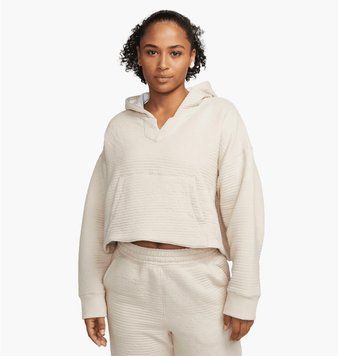 Кофта жіночі Nike Yoga Luxe Beige (DV9179-126), S, WHS, 40% - 50%, 1-2 дні