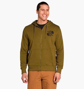 Кофта чоловіча The North Face Double Dome Zip Green (NF0A3YD4BEB), S, WHS, 10% - 20%, 1-2 дні