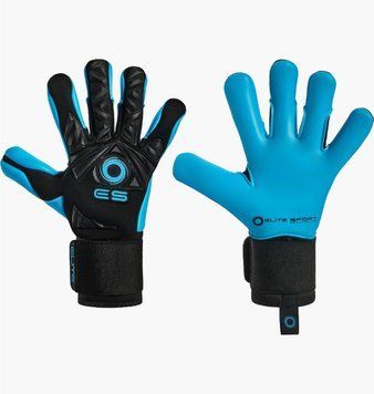 Футбольні рукавиці унісекс Elite Aqua Elite Sport (REVOLUTIONCOMBI.AQUA), 3XS, WHS, 1-2 дні