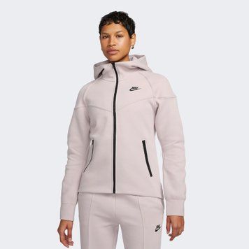Кофта женские Nike W Nsw Tch Flc Wr Fz Hdy (FB8338-019&FB8330-019), S, WHS, 10% - 20%, 1-2 дня