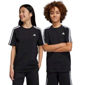 Футболка детская Adidas Essentials 3-Stripes Cotton Tee (HR6330), 128 CM, WHS, 1-2 дня