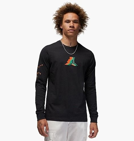 Кофта мужские Jordan Long-Sleeve Crewneck (FB7455-010), S, WHS, 10% - 20%, 1-2 дня