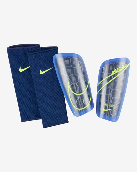 Футбольные щитки унисекс Nike Mercurial Lite (SP2120-493), L, WHS