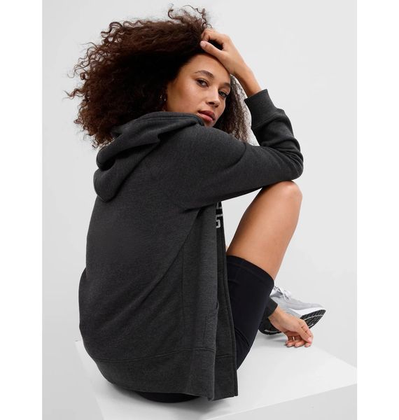Кофта жіночі Gap Fullzip Logo Grey (463503-21), S, WHS, < 10%, 1-2 дні