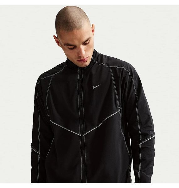 Куртка чоловіча Nike Retro Mens Dri-Fit Track Jacket Black (IF2028-010), L, WHS, 40% - 50%, 1-2 дні