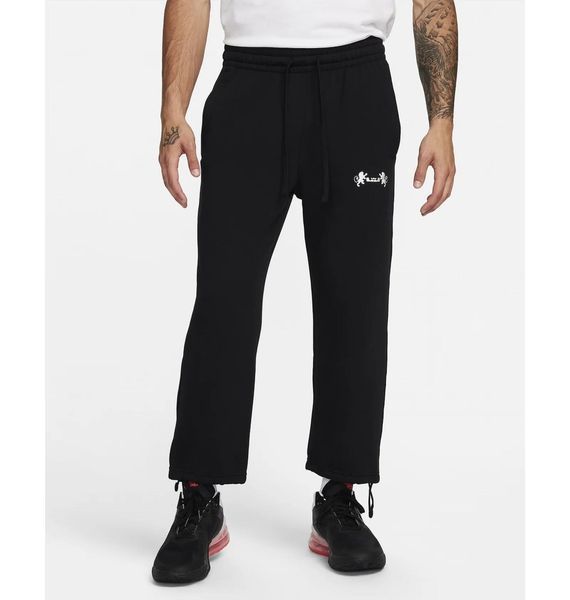 Брюки чоловічі Nike Spodnie Lj M Nk Open Hem Brsh Flc Pnt Nba (FB7127-010), 2XL, WHS, < 10%, 1-2 дні