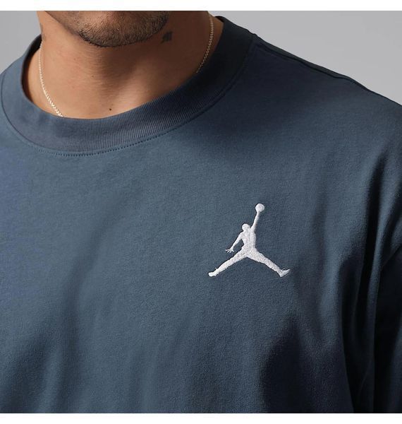 Футболка чоловіча Jordan Jumpman Emb Ss Blue (IF5566-464), S, WHS, 20% - 30%, 1-2 дні