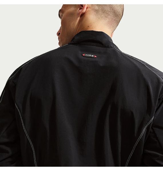Куртка чоловіча Nike Retro Mens Dri-Fit Track Jacket Black (IF2028-010), L, WHS, 40% - 50%, 1-2 дні