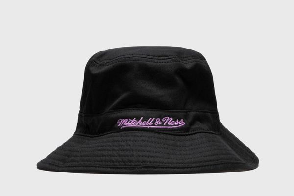 Mitchell & Ness Los Angeles Lakers Black Bucket Men's Hat (BUCKFH21HW016-LALBLCK), L/XL, WHS, 1-2 дні