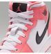 Фотография Кроссовки детские Jordan Air Jordan 1 Mid Big Kids Shoes Pink/White (DQ8423-602) 7 из 8 в Ideal Sport