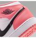 Фотография Кроссовки детские Jordan Air Jordan 1 Mid Big Kids Shoes Pink/White (DQ8423-602) 8 из 8 в Ideal Sport
