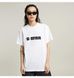 Фотография Футболка унисекс G-Star Raw Script Ts White (D25682-C336-110) 3 из 6 в Ideal Sport