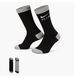 Фотографія Шкарпетки Nike Everyday Essentials Black/Green (2 ) (FN3149-900) 2 з 5 в Ideal Sport