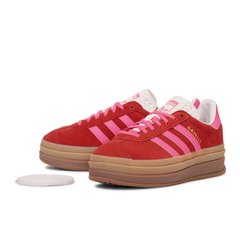 Кроссовки женские Adidas Gazelle Bold Collegiate Red Lucid Pink (IH7496), 36.5, WHS, 1-2 дня
