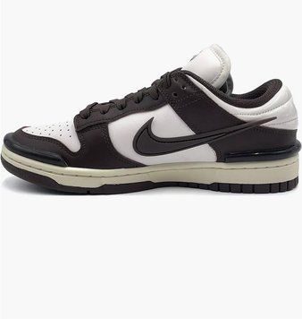 Кроссовки женские Nike Wmns Dunk Low Twist Phantom/Coconut Milk/Baroque Brown (DZ2794-003), 44, WHS, 10% - 20%, 1-2 дня