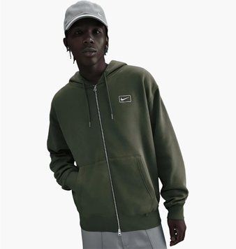 Кофта чоловіча Nike Swoosh Box Graphic Full-Zip Olive (IQ2770-325), S, WHS, 10% - 20%, 1-2 дні