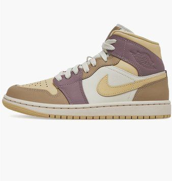 Кроссовки мужские Jordan 1 Mid Beige (HV2370-100), 38, WHS, < 10%, 1-2 дня