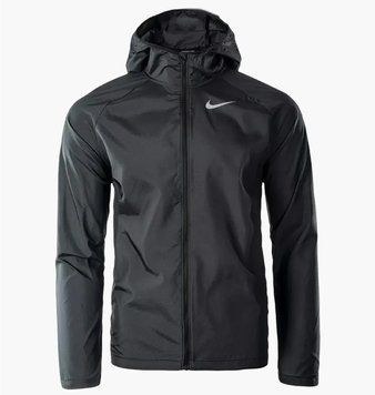 Вітровка чоловіча Nike Essential Running Hooded Black (BV4870-010), M, WHS, 30% - 40%, 1-2 дні