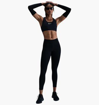 Лосины женские Nike W Fast Mr 7/8 Tight Nvlt Black (HV8900-010), S, WHS, 20% - 30%, 1-2 дня