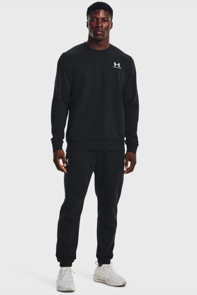 Кофта мужская Under Armour Ua Essential Fleece Crew (1374250-001), LG, OFC, > 50%, 1-2 дня