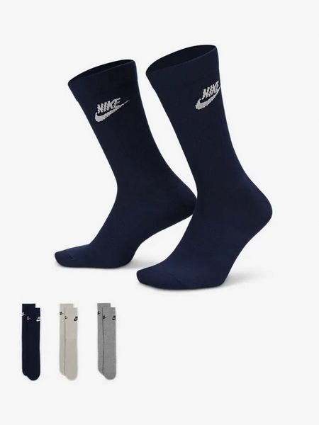 Носки Nike Sportswear Everyday Essential (DX5025-903), 42-46, WHS, 20% - 30%, 1-2 дня