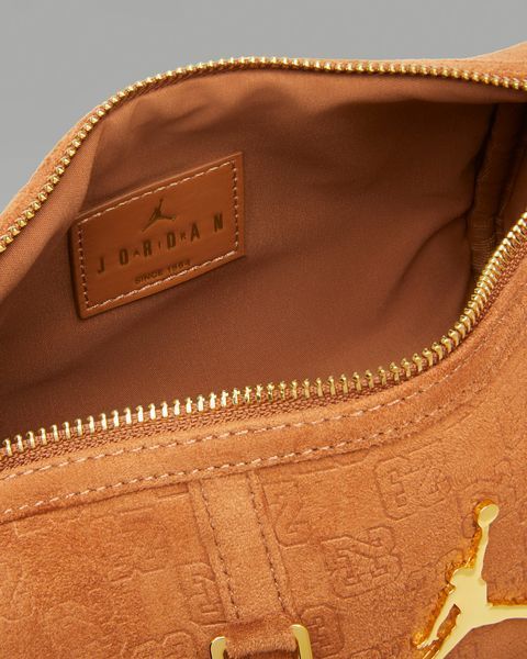 Сумка через плече Jordan Suede Monogram Mini Duffel (3L) (MA9209-X6X), One Size, OFC, 1-2 дні