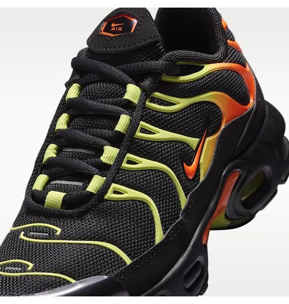 Кросівки дитячі Nike Air Max Plus Younger Kids Shoes Black (FZ0023-040), 31, WHS, 1-2 дні