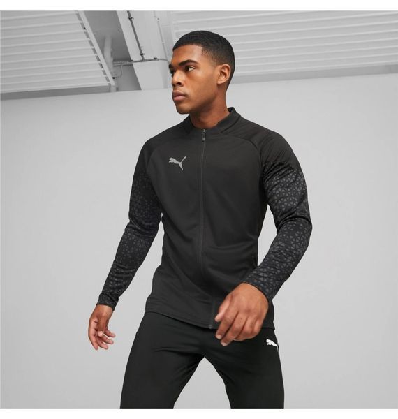 Кофта чоловіча Puma Long-Sleeve T-Shirt Teamcup Training 1/4 Zip Top Black 657982-003 (657982-03), L, WHS, 10% - 20%, 1-2 дні