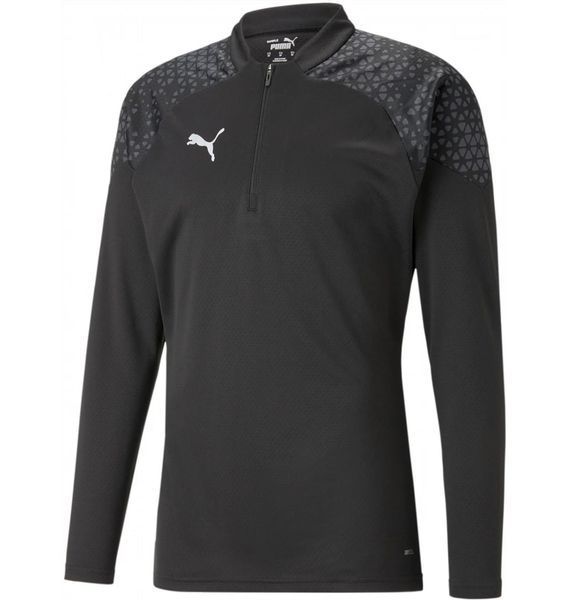 Кофта чоловіча Puma Long-Sleeve T-Shirt Teamcup Training 1/4 Zip Top Black 657982-003 (657982-03), L, WHS, 10% - 20%, 1-2 дні