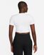 Фотографія Футболка жіноча Nike Essential Crop T-Shirt (FB2873-100) 2 з 4 в Ideal Sport