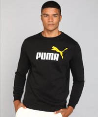Кофта мужские Puma Ess+ 2 Col Big Logo Crew (58676254), M, WHS, < 10%, 1-2 дня