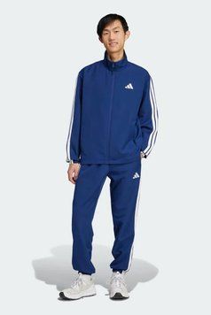 Спортивный костюм мужской Adidas Sportswear Basic 3-Stripes Woven (JC5391), L, WHS, 1-2 дня