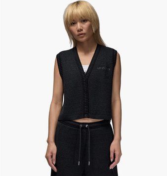 Жилетка женская Jordan Knit Vest Black (FV7113-045), M, WHS, < 10%, 1-2 дня