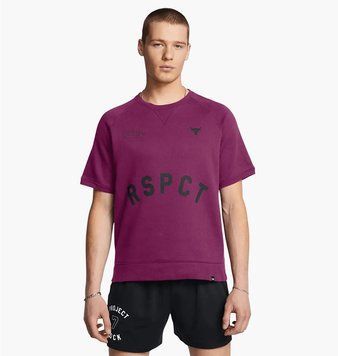 Футболка чоловіча Under Armour Project Rock Icon Fleece (1386884-505), L, WHS, < 10%, 1-2 дні