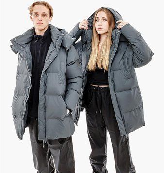 Куртка унисекс Rains Jackets (1524-SLATE), 2XS/XS, WHS, < 10%, 1-2 дня