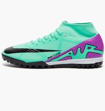 Сороконожки унисекс Nike Air Zoom Mercurial Superfly Ix Academy Tf Turquoise (DJ5629-300), 44, WHS, < 10%, 1-2 дня