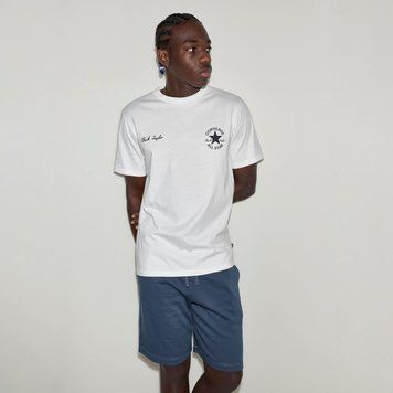 Футболка чоловіча Converse T-Shirt (CVM6T332-WHT), L, WHS, 1-2 дні
