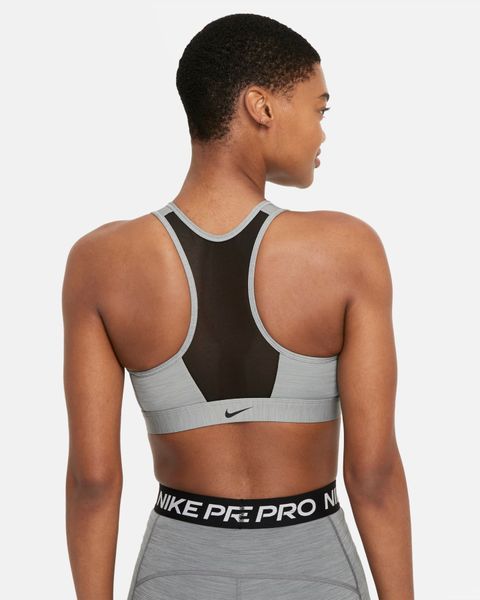 Спортивний топ жіночий Nike Women’S Medium-Support Padded Zip-Front Sports Bra (DD1205-073), XS, WHS, 1-2 дні