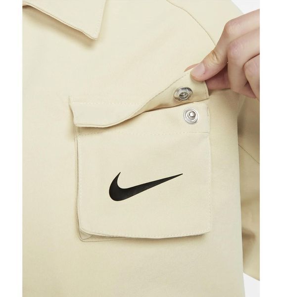 Куртка женская Nike Sportswear Swoosh Beige Fd1130-783 (FD1130-783), M, WHS, 10% - 20%, 1-2 дня
