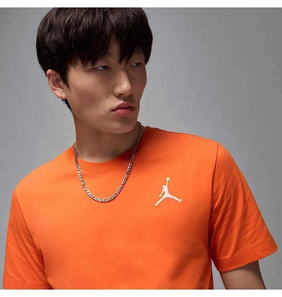 Футболка чоловіча Jordan Jumpman Orange (DC7485-805), S, WHS, 1-2 дні