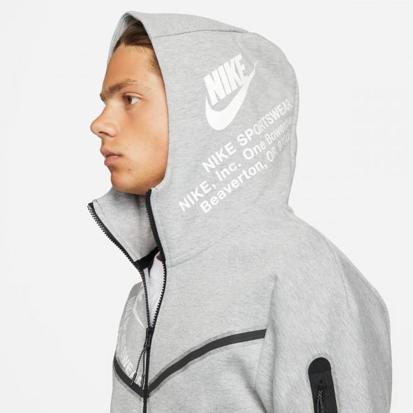 Кофта мужские Nike Nsw Tch Flc Fz Wr Gx Hoodie (DM6474-063), M, WHS, 1-2 дня