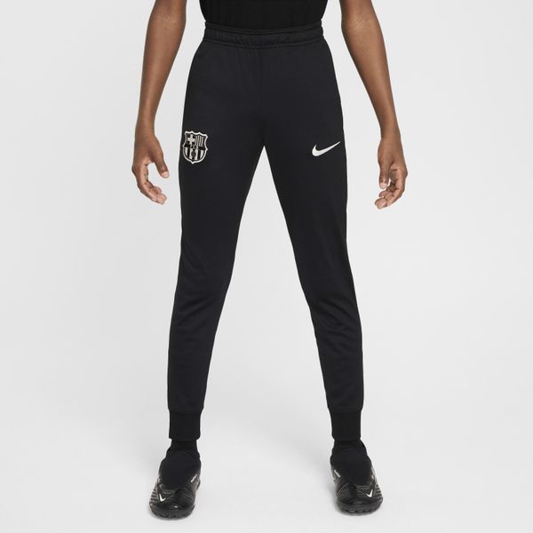 Футбольная форма детская Nike F.C. Barcelona Strike Dri-Fit Football Knit Tracksuit (FN9975-011), 147-158 СM, WHS, 10% - 20%, 1-2 дня