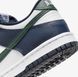 Фотографія Кросівки дитячі Nike Dunk Low Gs Hf5177-400 (HF5177-400) 8 з 8 в Ideal Sport